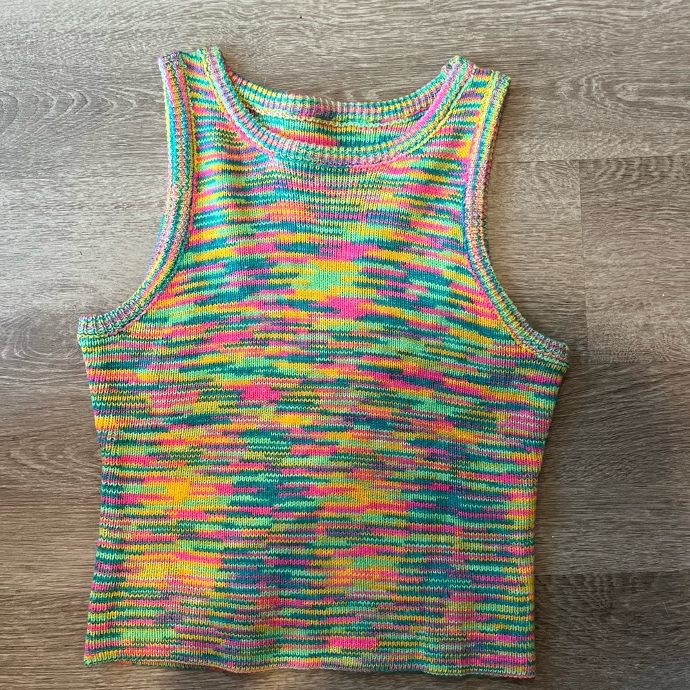 Multi color tank top